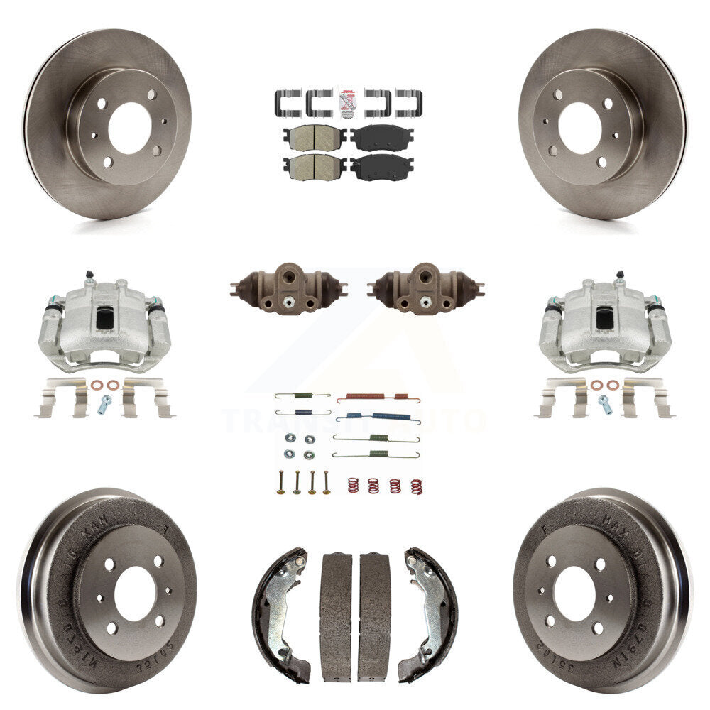 Transit Auto KC8-101730N Disc Brake Kit for 2006 Hyundai Accent - Front and Rear product image