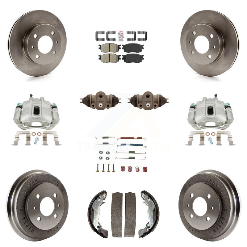 Transit Auto KC8-101730N Disc Brake Kit for 2006 Hyundai Accent - Front and Rear product image