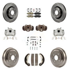 Transit Auto KC8-101736N Disc Brake Kit for 2004-2015 Chevrolet Spark, Pontiac G3, Pontiac G3 Wave & more - Front and Rear product image