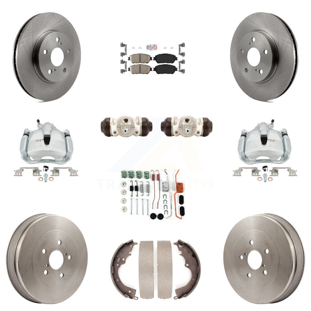 Transit Auto KC8-101738N Disc Brake Kit for 2004-2010 Toyota Sienna - Front and Rear product image
