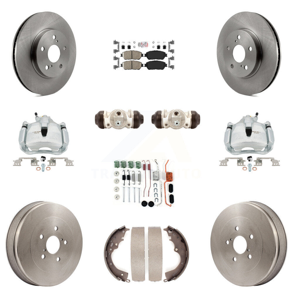Transit Auto KC8-101739N Disc Brake Kit for 2004-2010 Toyota Sienna - Front and Rear product image