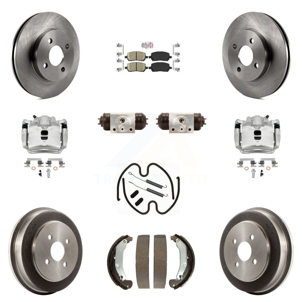 Transit Auto KC8-101740N Disc Brake Kit for 2003-2007 Chevrolet Cobalt, Pontiac Pursuit, Saturn Ion - Front and Rear product image