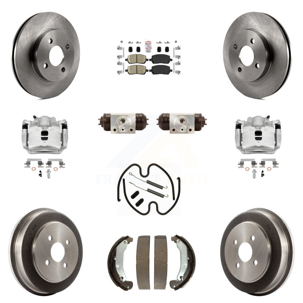 Transit Auto KC8-101741N Disc Brake Kit for 2003-2007 Chevrolet Cobalt, Pontiac Pursuit, Saturn Ion - Front and Rear product image