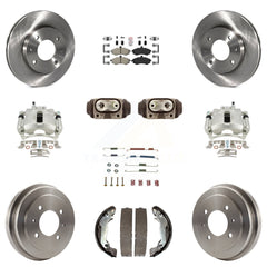Transit Auto KC8-101743N Disc Brake Kit for 2002-2004 Hyundai Elantra - Front and Rear product image