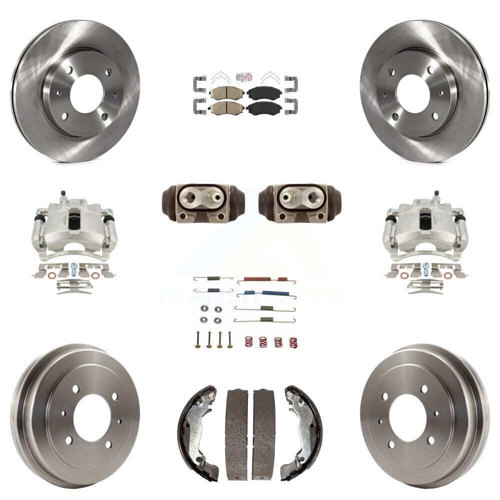 Transit Auto KC8-101744N Disc Brake Kit for 2002 Hyundai Elantra - Front and Rear product image