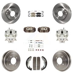 Transit Auto KC8-101744N Disc Brake Kit for 2002 Hyundai Elantra - Front and Rear product image