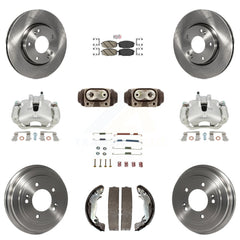 Transit Auto KC8-101747N Disc Brake Kit for 2009-2010 Hyundai Elantra - Front and Rear product image