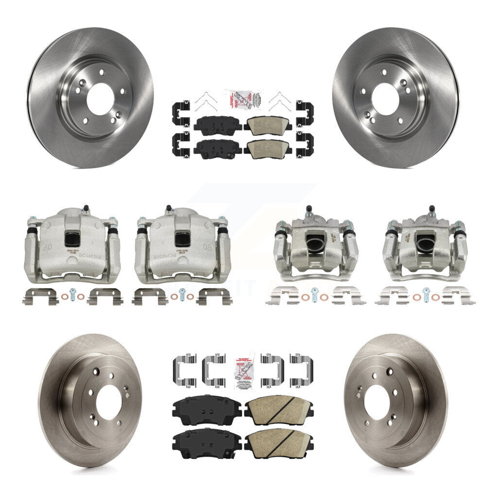 Transit Auto KC8-101750N Disc Brake Kit for 2016-2021 Hyundai Tucson, Kia Sportage - Front and Rear product image