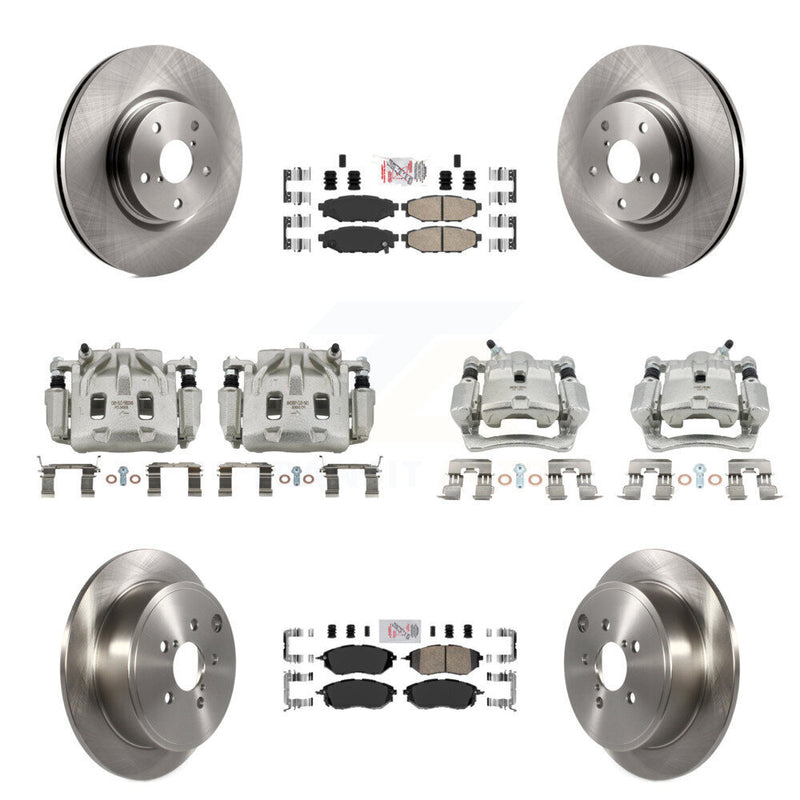 Transit Auto KC8-101751N Disc Brake Kit for 2015-2019 Subaru WRX - Front and Rear product image