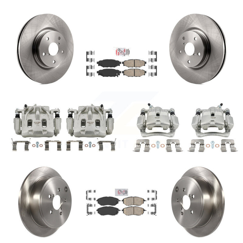 Transit Auto KC8-101754N Disc Brake Kit for 2015-2019 Subaru WRX - Front and Rear product image