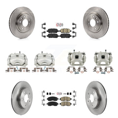 Transit Auto KC8-101756N Disc Brake Kit for 2017 Nissan LEAF - Front and Rear product image