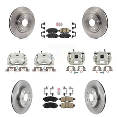 Transit Auto KC8-101757N Disc Brake Kit for 2017 Nissan LEAF - Front and Rear product image