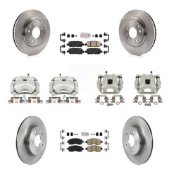 Transit Auto KC8-101758N Disc Brake Kit for 2017 Nissan LEAF - Front and Rear product image
