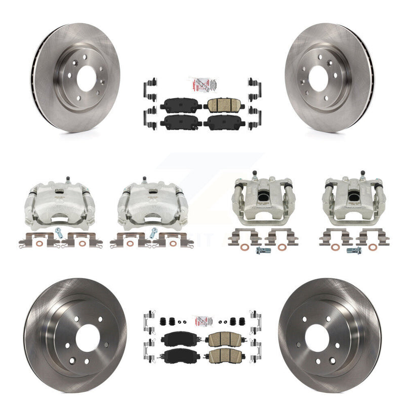 Transit Auto KC8-101760N Disc Brake Kit for 2015-2017 Nissan LEAF - Front and Rear product image