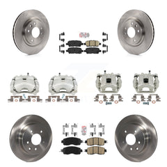 Transit Auto KC8-101761N Disc Brake Kit for 2015-2017 Nissan LEAF - Front and Rear product image