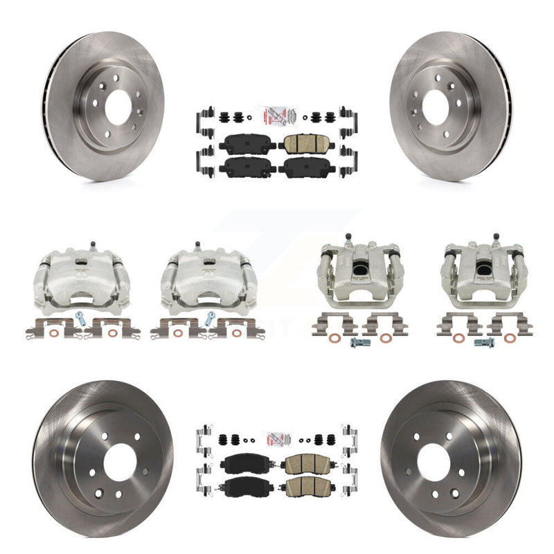 Transit Auto KC8-101762N Disc Brake Kit for 2015-2017 Nissan LEAF - Front and Rear product image