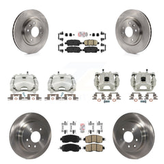 Transit Auto KC8-101763N Disc Brake Kit for 2015-2017 Nissan LEAF - Front and Rear product image
