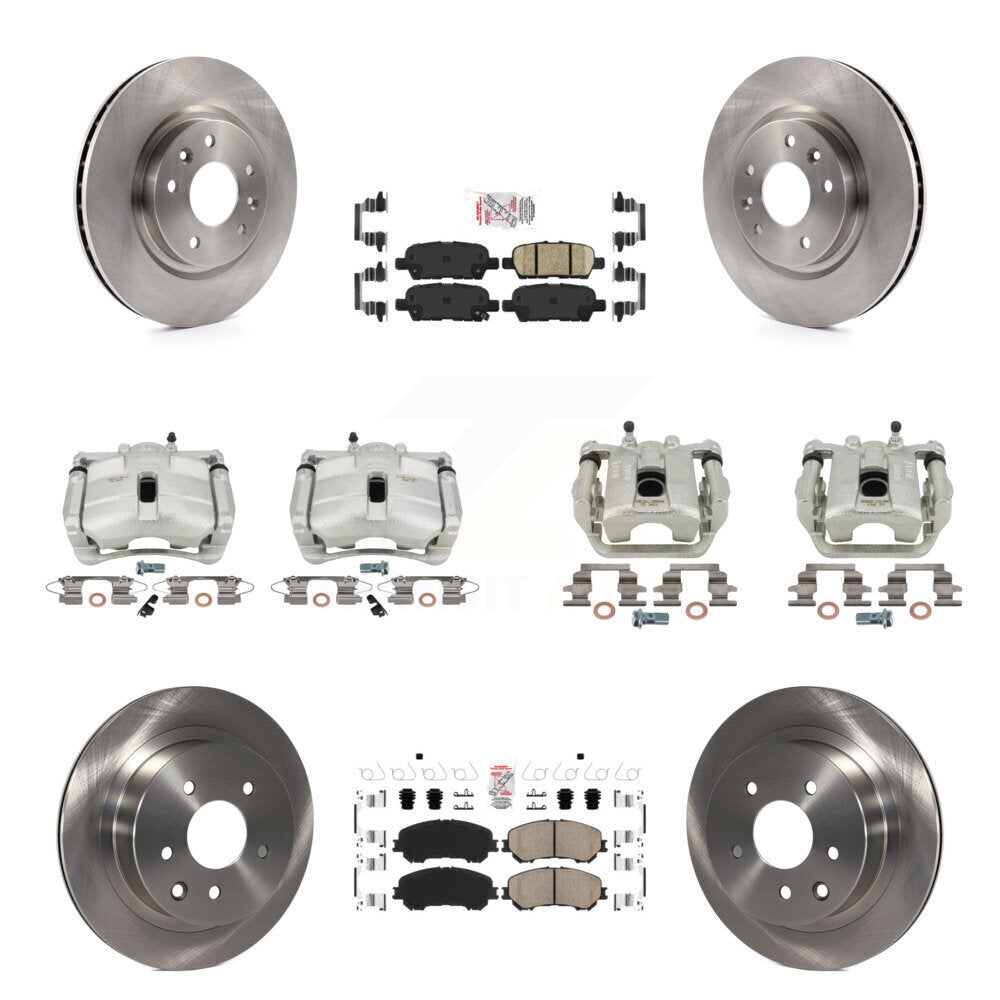 Transit Auto KC8-101767N Disc Brake Kit for 2014-2022 Nissan Rogue, Nissan Rogue Sport - Front and Rear product image