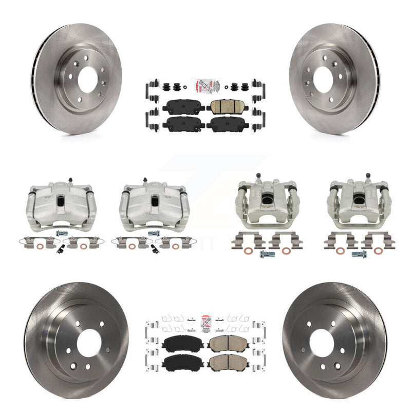 Transit Auto KC8-101768N Disc Brake Kit for 2014-2022 Nissan Rogue, Nissan Rogue Sport - Front and Rear product image