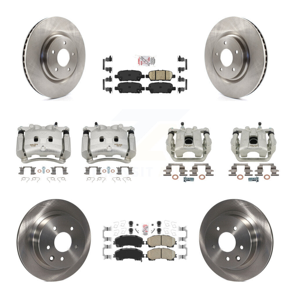 Transit Auto KC8-101770N Disc Brake Kit for 2014-2019 Nissan Rogue - Front and Rear product image