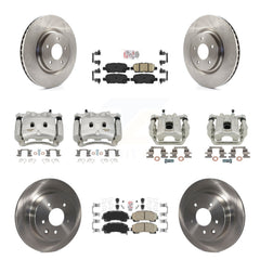 Transit Auto KC8-101770N Disc Brake Kit for 2014-2019 Nissan Rogue - Front and Rear product image