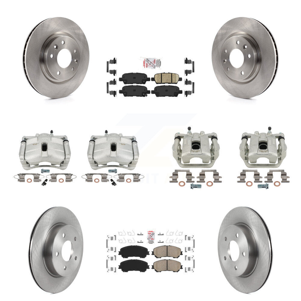 Transit Auto KC8-101774N Disc Brake Kit for 2019 Nissan Rogue Sport - Front and Rear product image