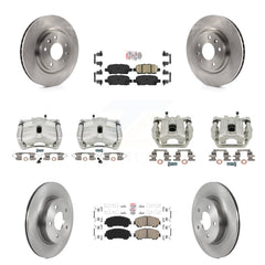 Transit Auto KC8-101774N Disc Brake Kit for 2019 Nissan Rogue Sport - Front and Rear product image