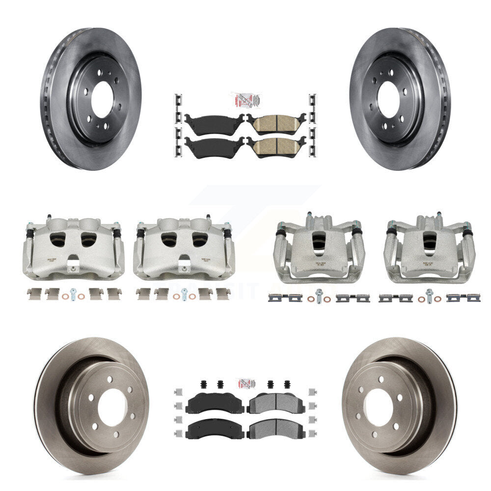 Transit Auto KC8-101788N Disc Brake Kit for 2012-2017 Ford F-150 - Front and Rear product image