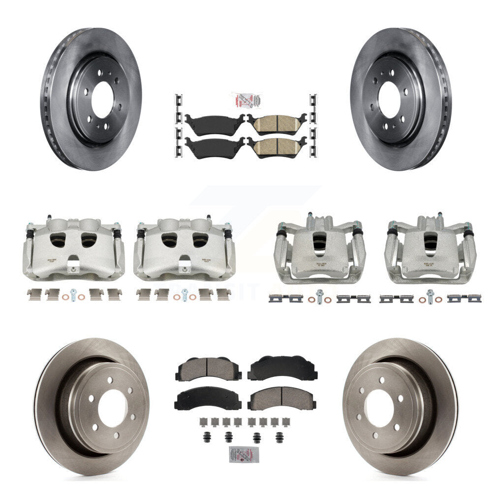 Transit Auto KC8-101790N Disc Brake Kit for 2012-2017 Ford F-150 - Front and Rear product image