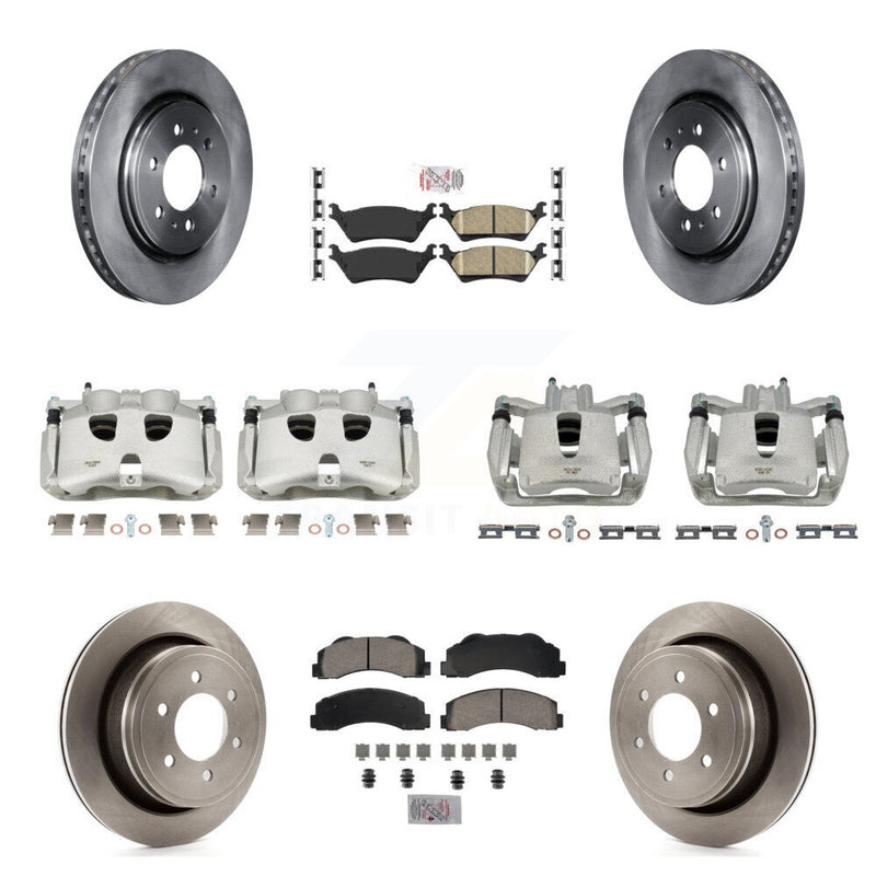 Transit Auto KC8-101790N Disc Brake Kit for 2012-2017 Ford F-150 - Front and Rear product image