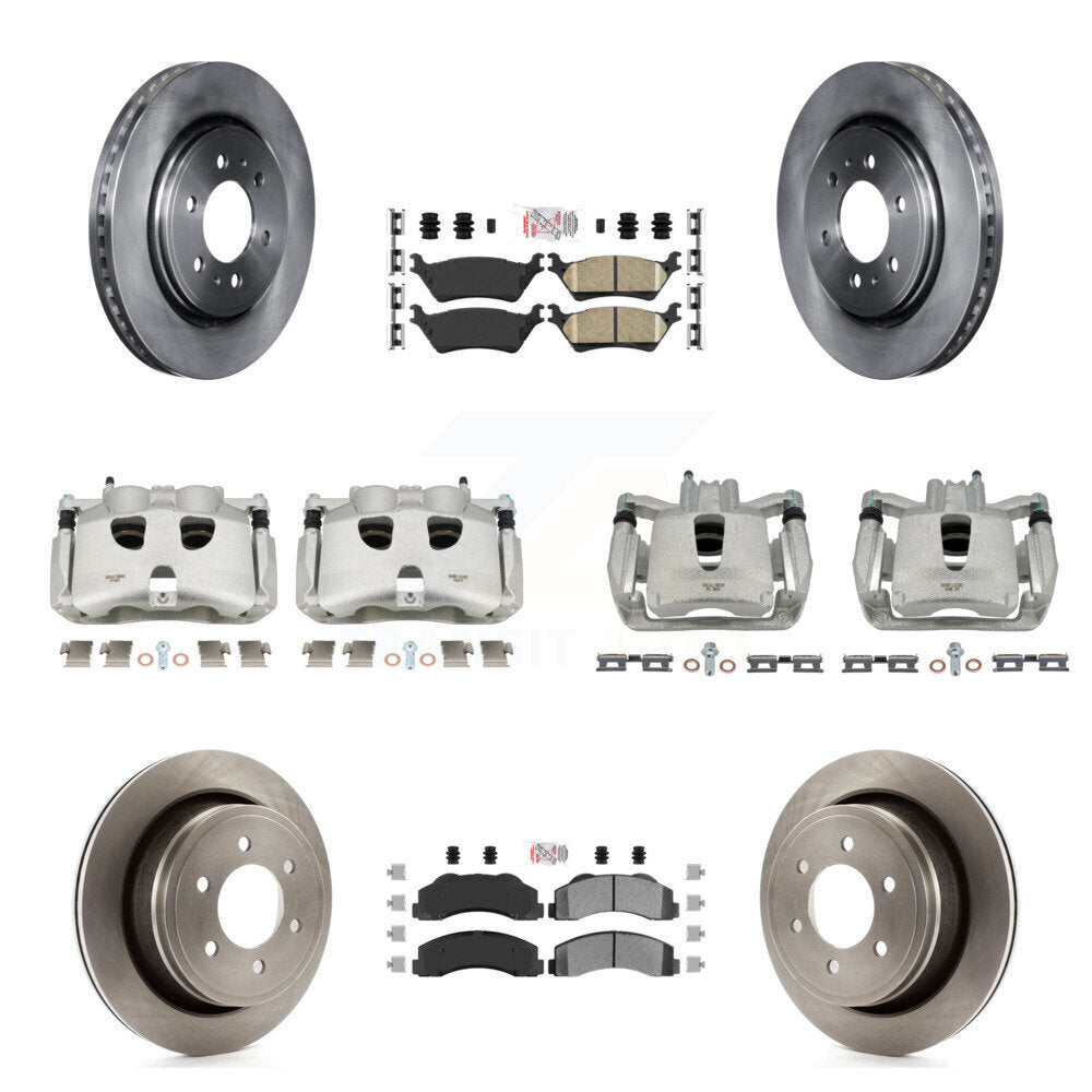 Transit Auto KC8-101791N Disc Brake Kit for 2012-2017 Ford F-150 - Front and Rear product image