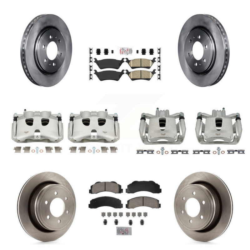 Transit Auto KC8-101793N Disc Brake Kit for 2012-2017 Ford F-150 - Front and Rear product image