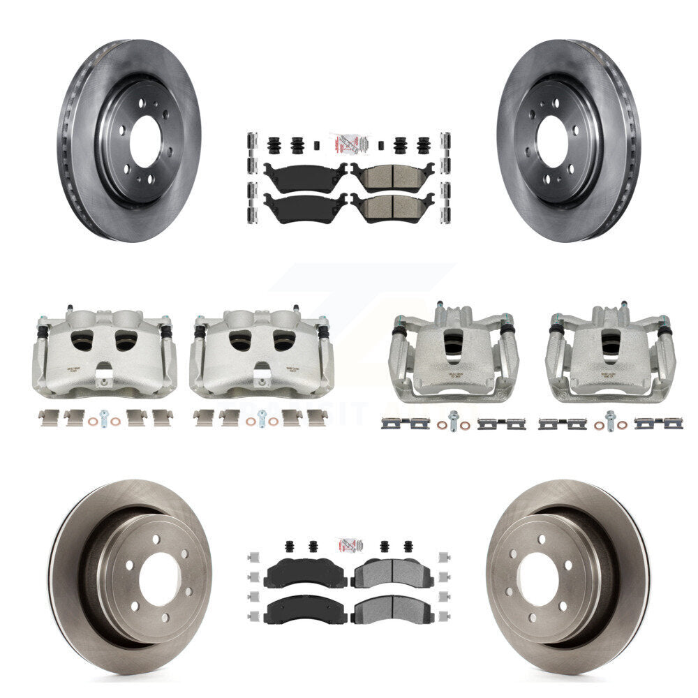 Transit Auto KC8-101794N Disc Brake Kit for 2012-2017 Ford F-150 - Front and Rear product image