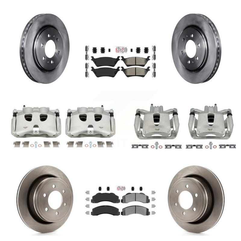 Transit Auto KC8-101794N Disc Brake Kit for 2012-2017 Ford F-150 - Front and Rear product image