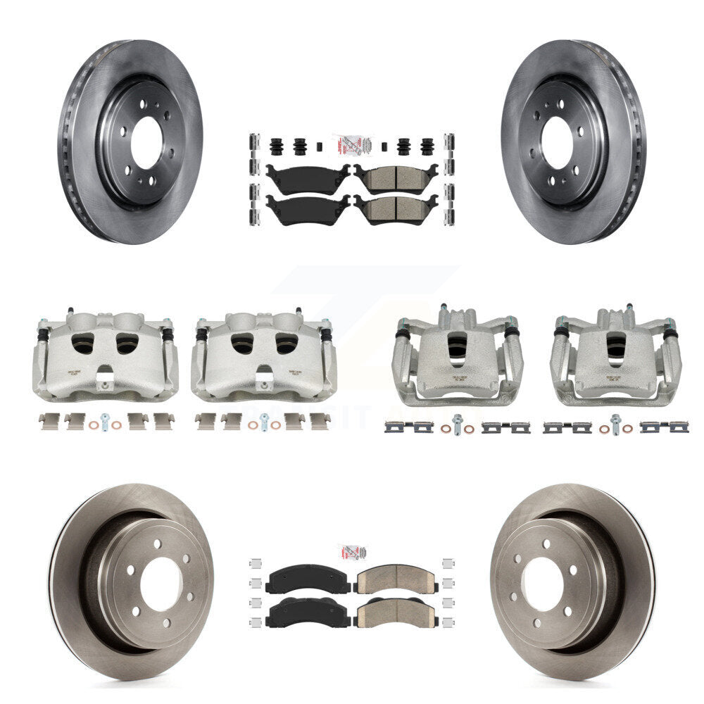 Transit Auto KC8-101795N Disc Brake Kit for 2012-2017 Ford F-150 - Front and Rear product image