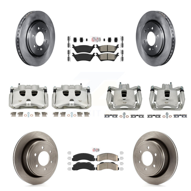Transit Auto KC8-101795N Disc Brake Kit for 2012-2017 Ford F-150 - Front and Rear product image