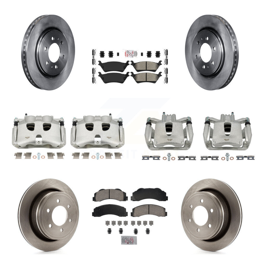 Transit Auto KC8-101796N Disc Brake Kit for 2012-2017 Ford F-150 - Front and Rear product image