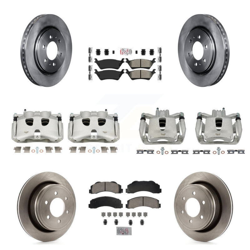 Transit Auto KC8-101796N Disc Brake Kit for 2012-2017 Ford F-150 - Front and Rear product image