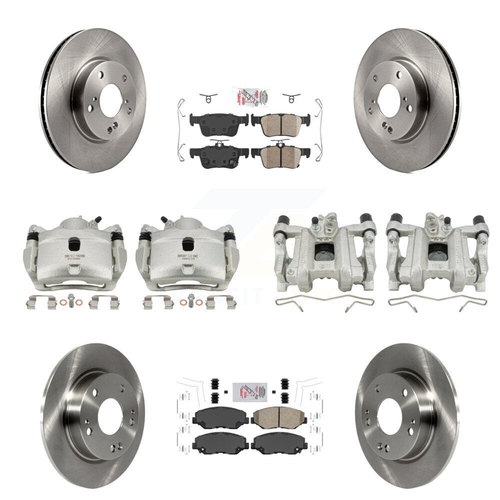 Transit Auto KC8-101798N Disc Brake Kit for 2016-2021 Honda Civic - Front and Rear product image