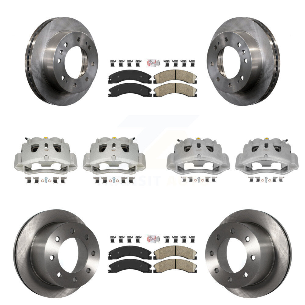 Transit Auto KC8-101799N Disc Brake Kit for 2011-2019 Chevrolet Silverado 3500 HD, GMC Sierra 3500 HD - Front and Rear product image