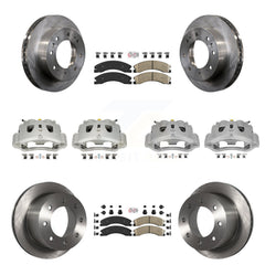 Transit Auto KC8-101801N Disc Brake Kit for 2011-2019 Chevrolet Silverado 3500 HD, GMC Sierra 3500 HD - Front and Rear product image