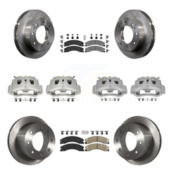 Transit Auto KC8-101802N Disc Brake Kit for 2011-2019 Chevrolet Silverado 3500 HD, GMC Sierra 3500 HD - Front and Rear product image