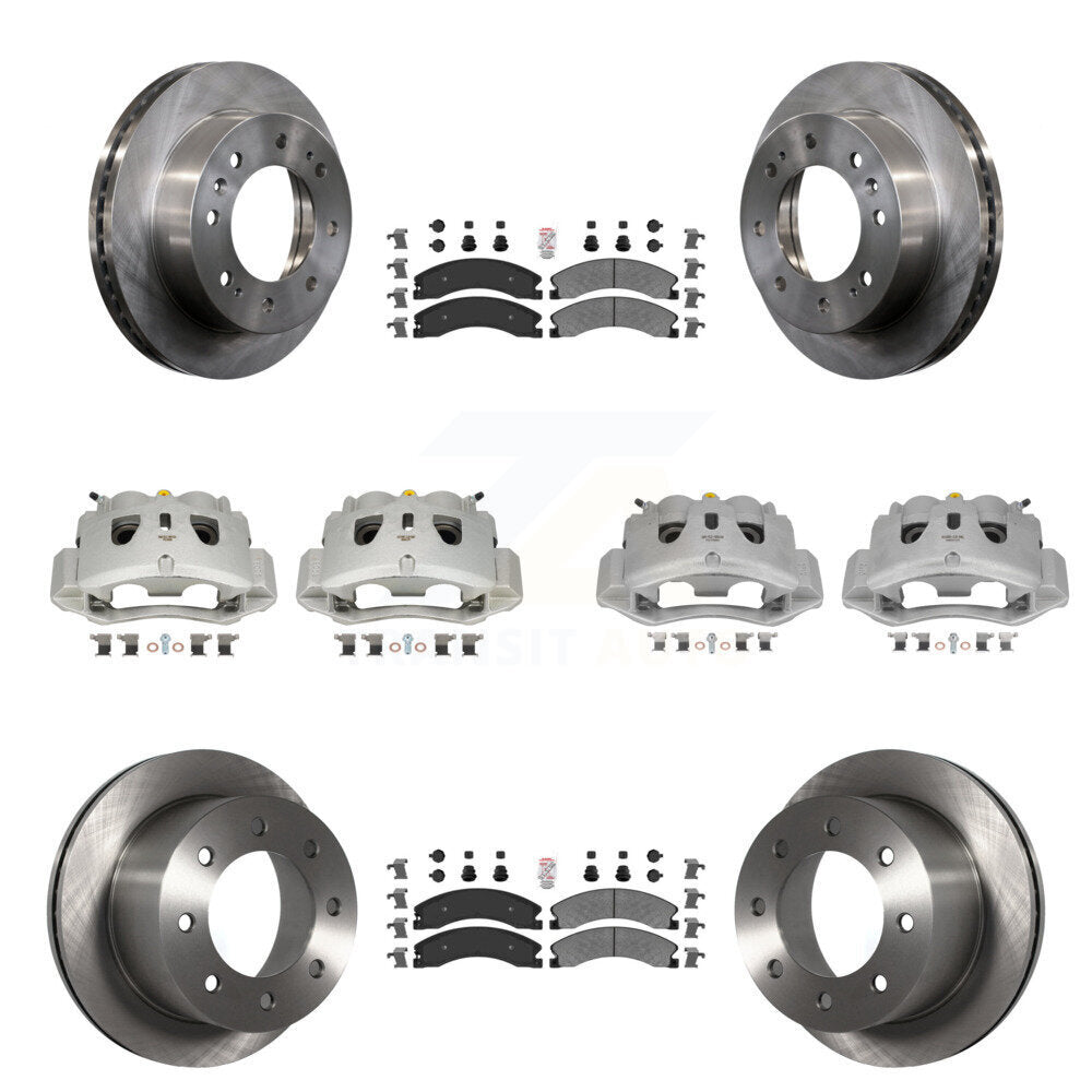 Transit Auto KC8-101803N Disc Brake Kit for 2011-2019 Chevrolet Silverado 3500 HD, GMC Sierra 3500 HD - Front and Rear product image