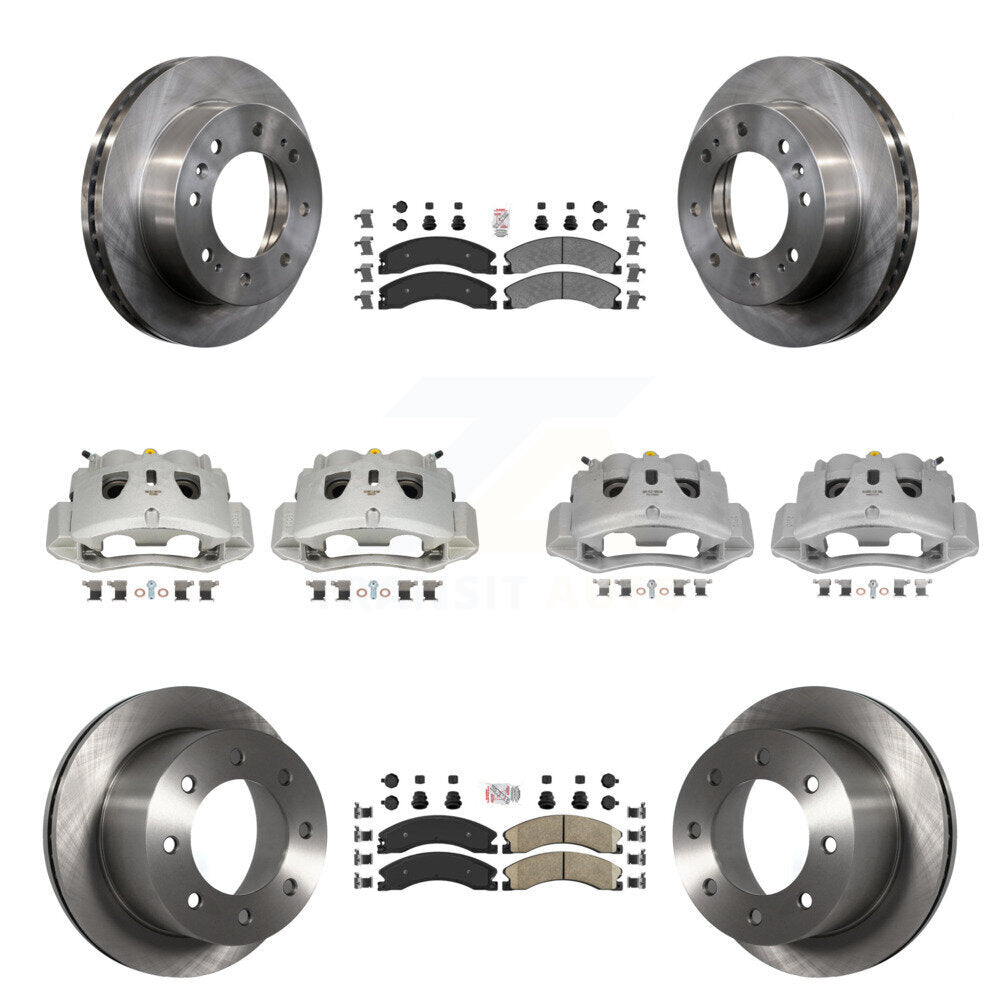 Transit Auto KC8-101804N Disc Brake Kit for 2011-2019 Chevrolet Silverado 3500 HD, GMC Sierra 3500 HD - Front and Rear product image