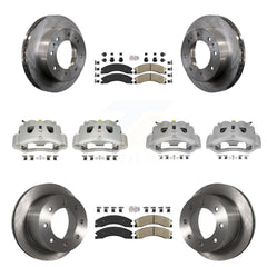 Transit Auto KC8-101805N Disc Brake Kit for 2011-2019 Chevrolet Silverado 3500 HD, GMC Sierra 3500 HD - Front and Rear product image