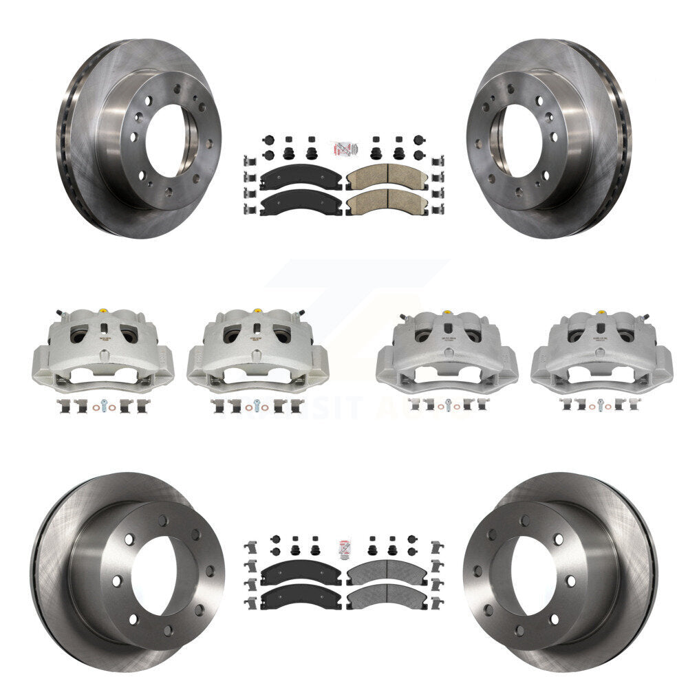 Transit Auto KC8-101806N Disc Brake Kit for 2011-2019 Chevrolet Silverado 3500 HD, GMC Sierra 3500 HD - Front and Rear product image