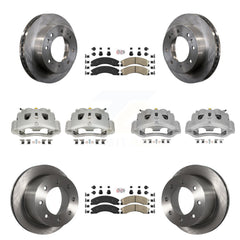 Transit Auto KC8-101807N Disc Brake Kit for 2011-2019 Chevrolet Silverado 3500 HD, GMC Sierra 3500 HD - Front and Rear product image