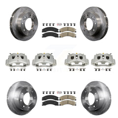 Transit Auto KC8-101808N Disc Brake Kit for 2011-2019 Chevrolet Suburban 3500 HD, Chevrolet Silverado 2500 HD, Chevrolet Silverado 3500 HD & more - Front and Rear product image