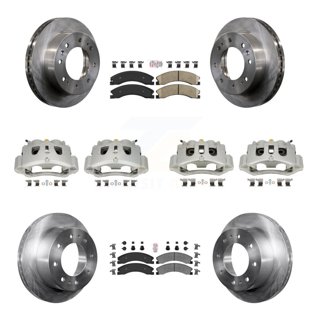 Transit Auto KC8-101809N Disc Brake Kit for 2011-2019 Chevrolet Suburban 3500 HD, Chevrolet Silverado 2500 HD, Chevrolet Silverado 3500 HD & more - Front and Rear product image