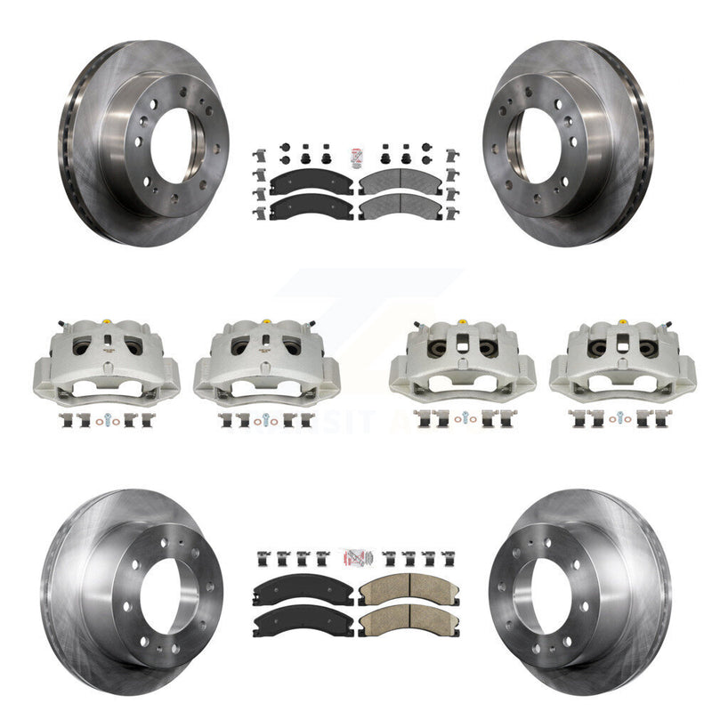 Transit Auto KC8-101811N Disc Brake Kit for 2011-2019 Chevrolet Suburban 3500 HD, Chevrolet Silverado 2500 HD, Chevrolet Silverado 3500 HD & more - Front and Rear product image
